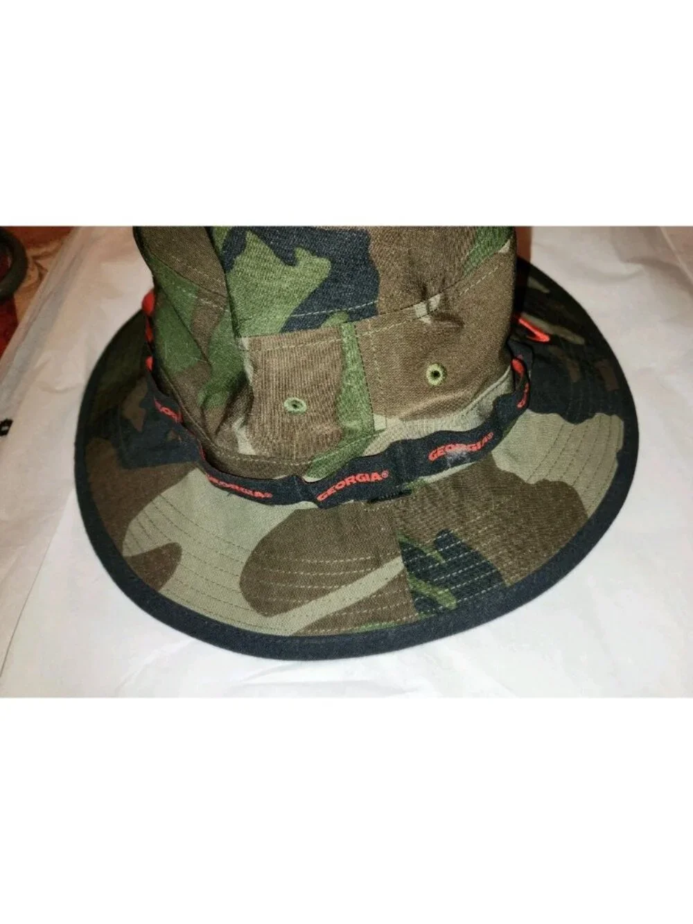 Nike Georgia Bulldogs Youth Small Bucket Boonie Hat Camo NCAA CT0200-010 EUC